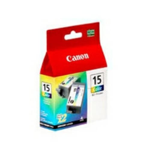 Canon spausdinimo kasetė spalva (8191A002 / BCI15C) (Dviguba pakuotė)
