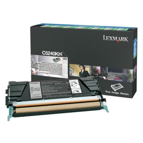 Lexmark tonerio kasetė juoda (C5240KH / 00C5240KH) (Grąžinimas)