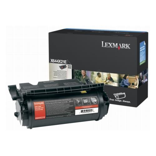 Lexmark tonerio kasetė juoda (X644X21E / 0X644X21E) (high capacity)