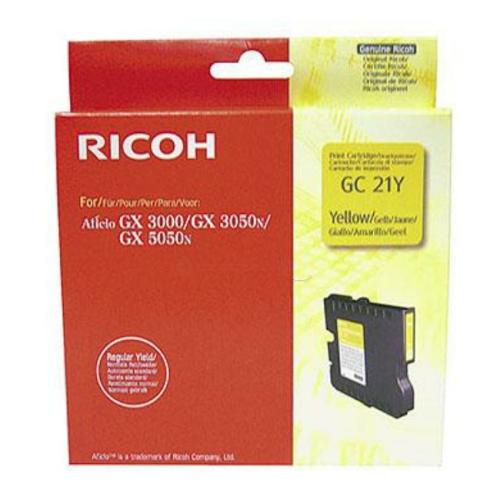 Ricoh spausdinimo kasetė geltona (405535 / GC21Y)