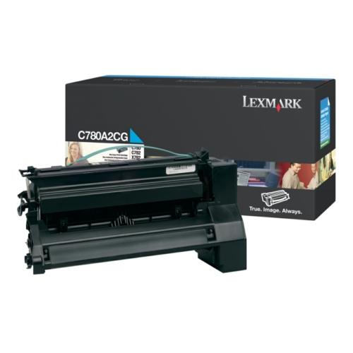 Lexmark tonerio kasetė žydra (C780A2CG / 0C780A2CG)