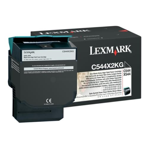 Lexmark tonerio kasetė juoda (C544X2KG / 0C544X2KG) (high capacity)