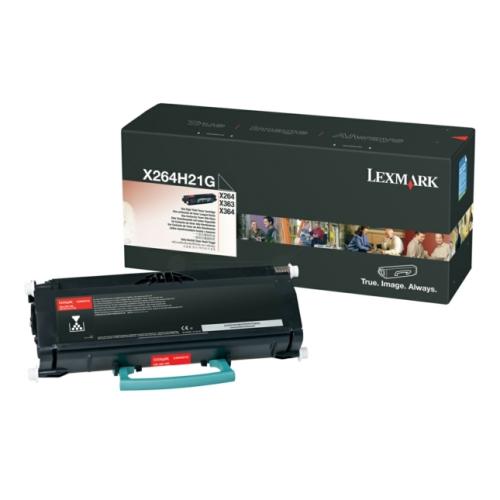 Lexmark tonerio kasetė juoda (X264H21G / 0X264H21G)