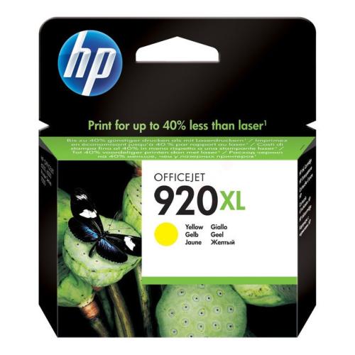 HP spausdinimo kasetė geltona (CD974AE / 920XL) (high capacity)