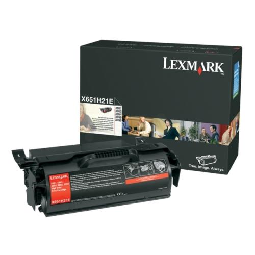 Lexmark tonerio kasetė juoda (X651H21E / 0X651H21E)