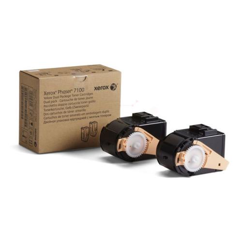 Xerox tonerio kasetė geltona (106R02604 / 106R2604) (Dviguba pakuotė)
