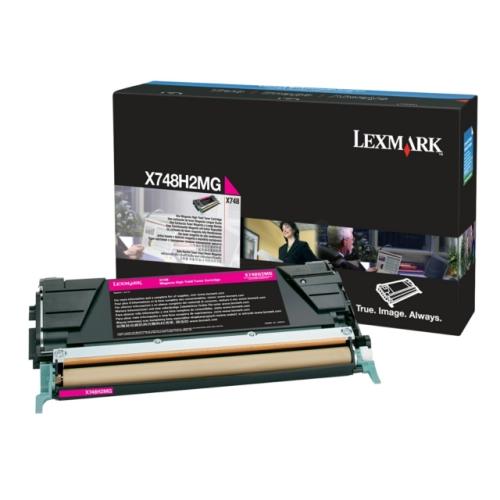 Lexmark tonerio kasetė magenta (X748H2MG / 0X748H2MG)