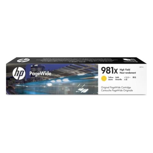 HP spausdinimo kasetė geltona (L0R11A / 981X)