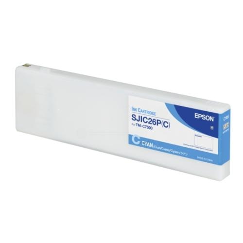 Epson spausdinimo kasetė žydra (C33S020619 / SJIC26PC)