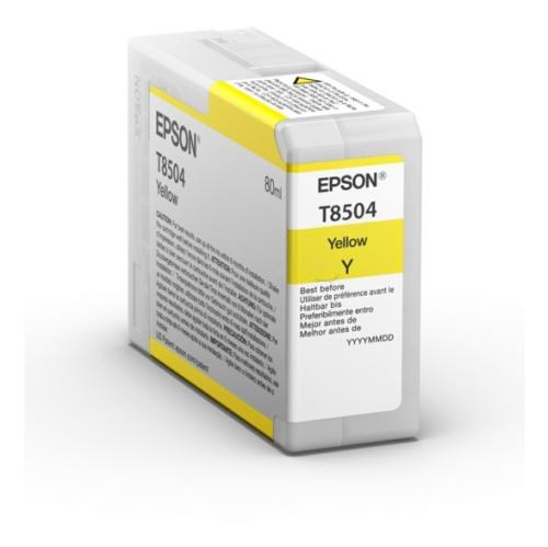 Epson spausdinimo kasetė geltona (C13T850400 / T8504)