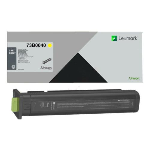 Lexmark tonerio kasetė geltona (73B0040 / 073B0040)
