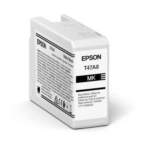 Epson spausdinimo kasetė matinė juoda (C13T47A80N / T47A8)