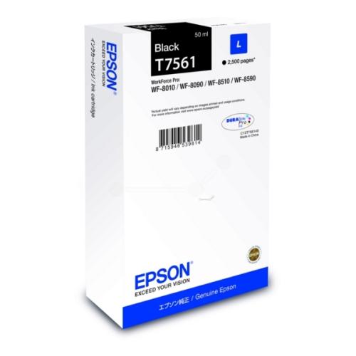 Epson spausdinimo kasetė juoda (C13T75614N / T7561)