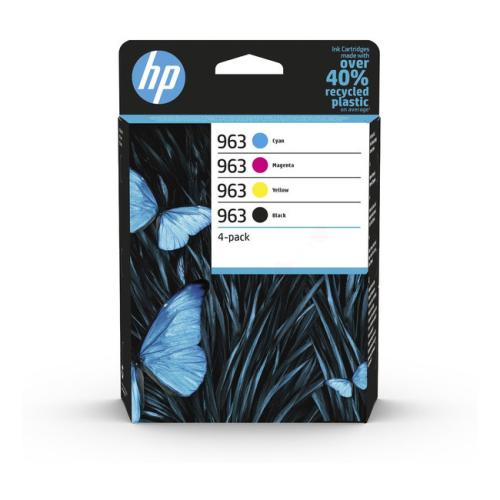 HP spausdinimo kasetė juoda / žydra / magenta / geltona (6ZC70AE#301 / 963) (multipack)