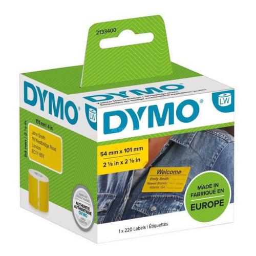 Dymo etiketės geltona (2133400)