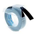 Dymo antspaudo juosta balta ant juoda (S0898130), 9mm